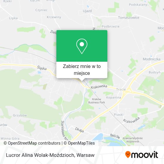 Mapa Lucror Alina Wolak-Moździoch