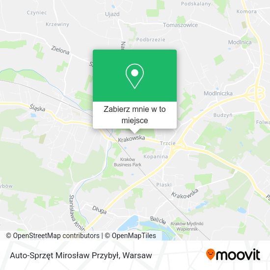 Mapa Auto-Sprzęt Mirosław Przybył