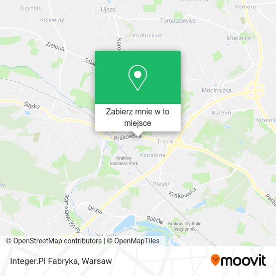 Mapa Integer.Pl Fabryka