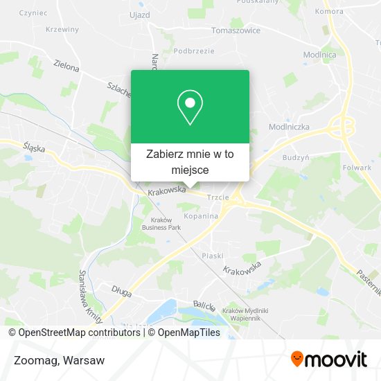 Mapa Zoomag