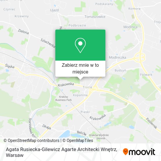 Mapa Agata Rusiecka-Gilewicz Agarte Architecki Wnętrz