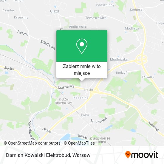 Mapa Damian Kowalski Elektrobud
