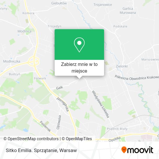 Mapa Sitko Emilia. Sprzątanie