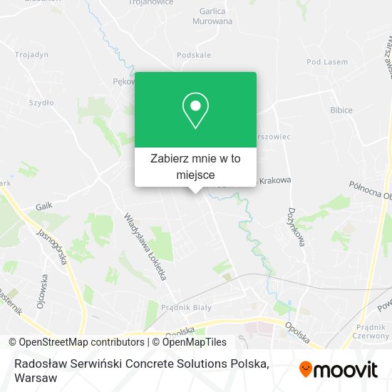 Mapa Radosław Serwiński Concrete Solutions Polska