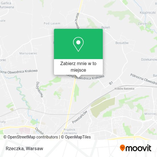 Mapa Rzeczka