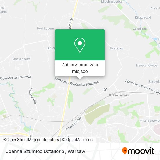 Mapa Joanna Szumiec Detailer.pl