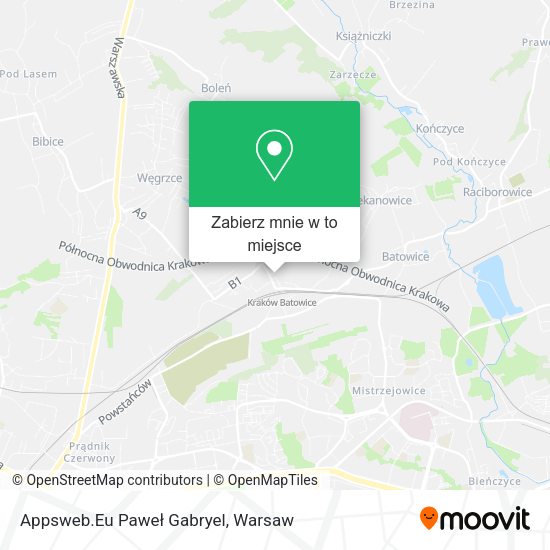 Mapa Appsweb.Eu Paweł Gabryel