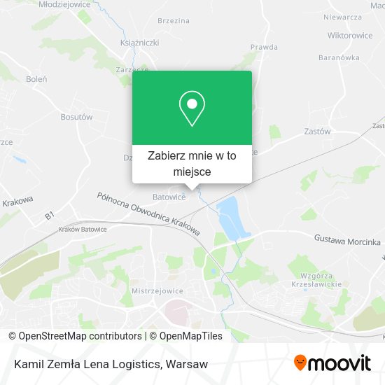 Mapa Kamil Zemła Lena Logistics