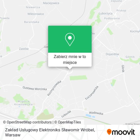 Mapa Zakład Usługowy Elektroniks Sławomir Wróbel