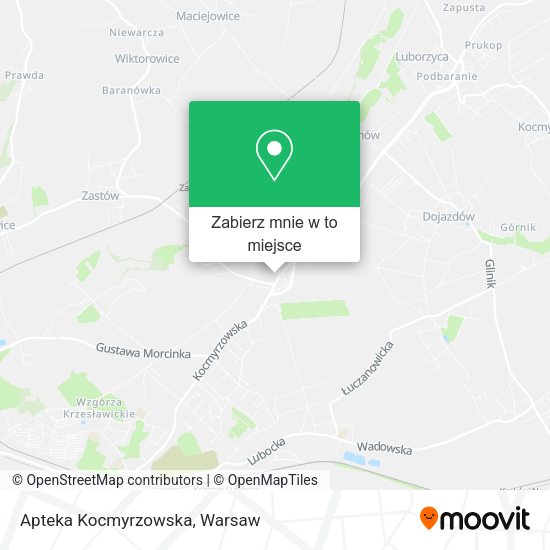 Mapa Apteka Kocmyrzowska