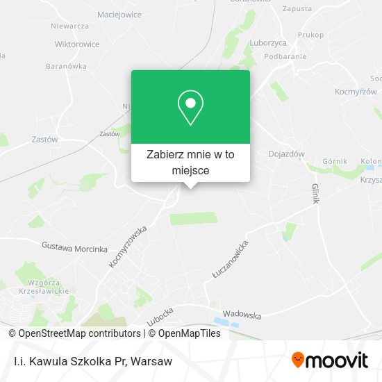 Mapa I.i. Kawula Szkolka Pr