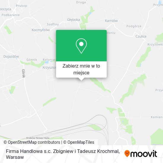 Mapa Firma Handlowa s.c. Zbigniew i Tadeusz Krochmal