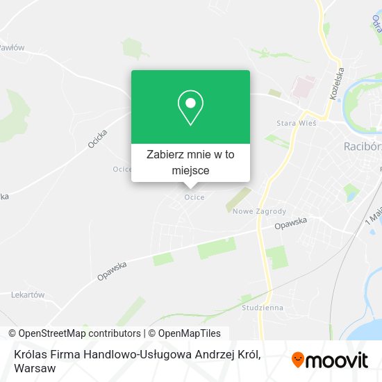 Mapa Królas Firma Handlowo-Usługowa Andrzej Król