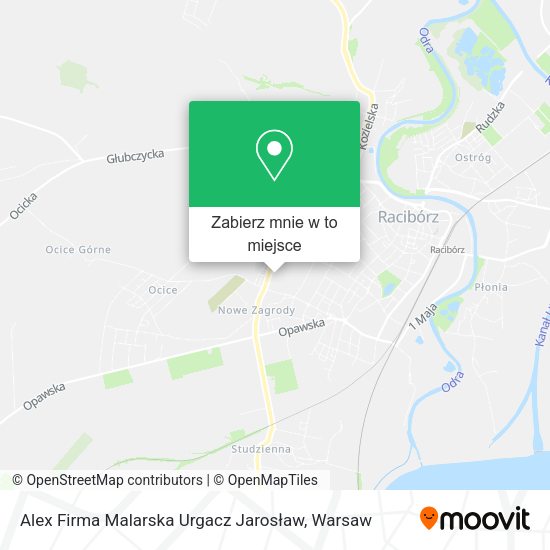 Mapa Alex Firma Malarska Urgacz Jarosław