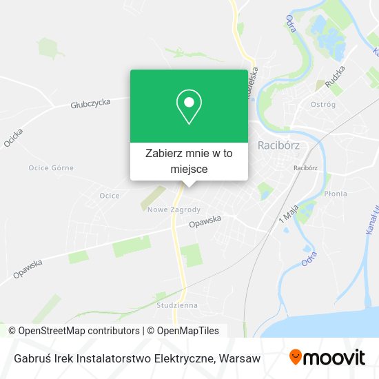 Mapa Gabruś Irek Instalatorstwo Elektryczne