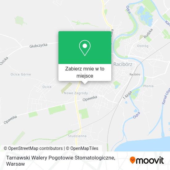 Mapa Tarnawski Walery Pogotowie Stomatologiczne