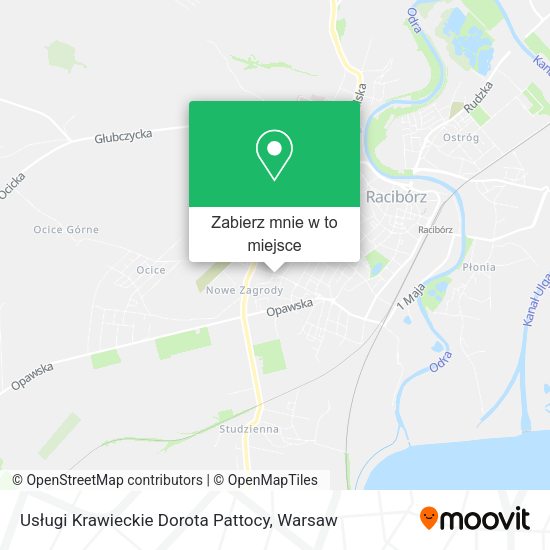 Mapa Usługi Krawieckie Dorota Pattocy