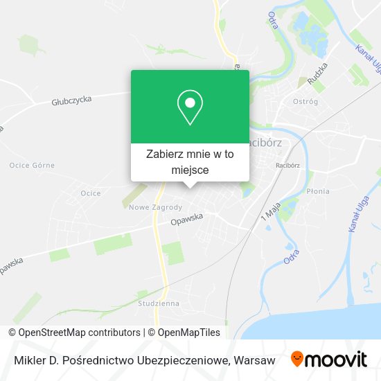 Mapa Mikler D. Pośrednictwo Ubezpieczeniowe