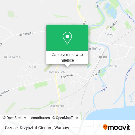 Mapa Grzesik Krzysztof Giscom