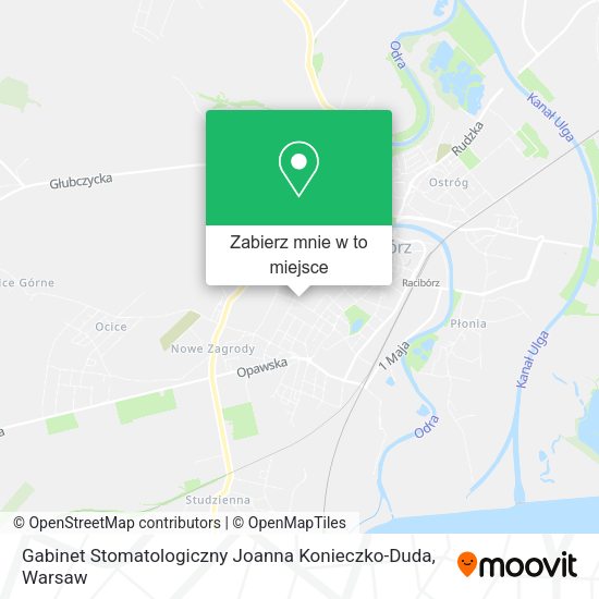 Mapa Gabinet Stomatologiczny Joanna Konieczko-Duda