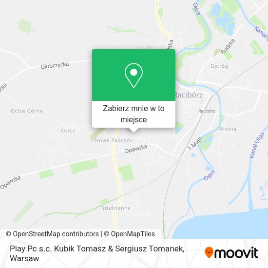 Mapa Play Pc s.c. Kubik Tomasz & Sergiusz Tomanek