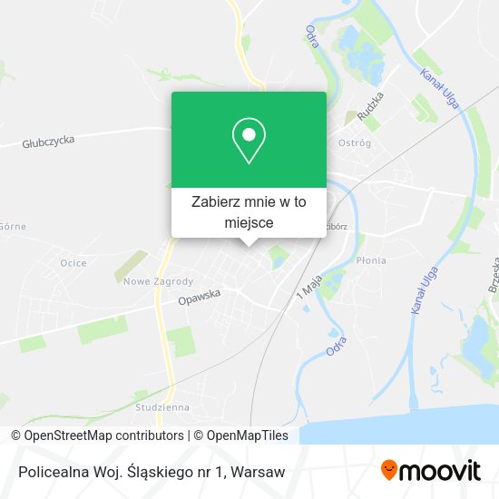 Mapa Policealna Woj. Śląskiego nr 1