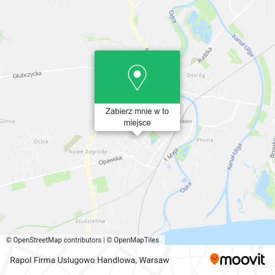 Mapa Rapol Firma Uslugowo Handlowa