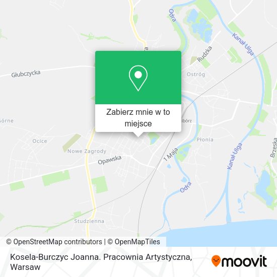 Mapa Kosela-Burczyc Joanna. Pracownia Artystyczna