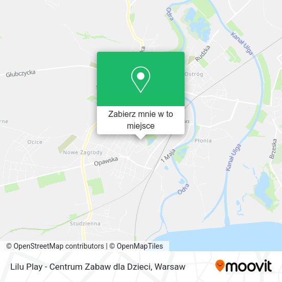 Mapa Lilu Play - Centrum Zabaw dla Dzieci