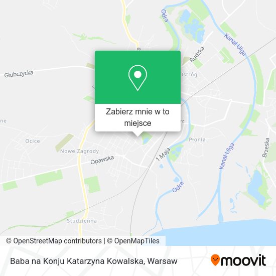 Mapa Baba na Konju Katarzyna Kowalska