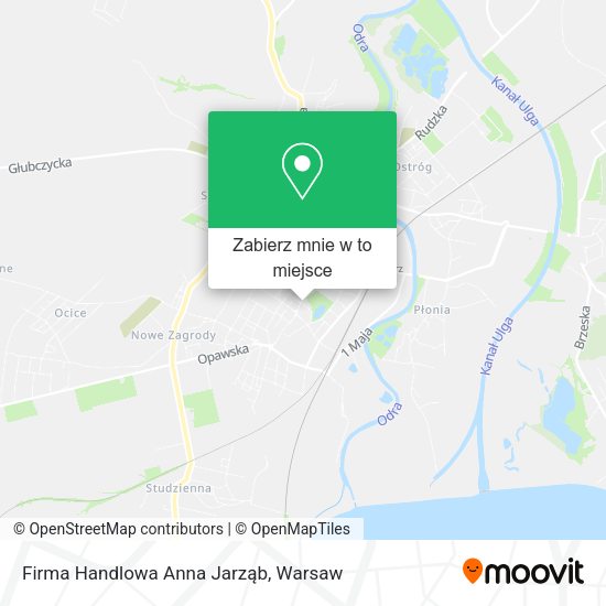 Mapa Firma Handlowa Anna Jarząb