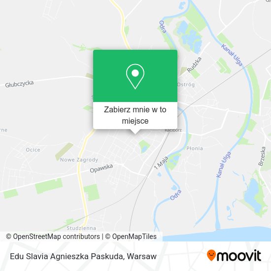 Mapa Edu Slavia Agnieszka Paskuda