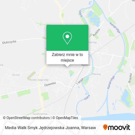 Mapa Media Walk Smyk Jędrzejowska Joanna