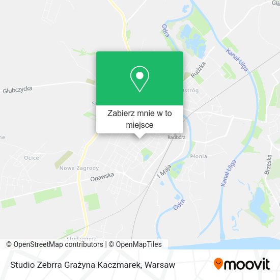 Mapa Studio Zebrra Grażyna Kaczmarek