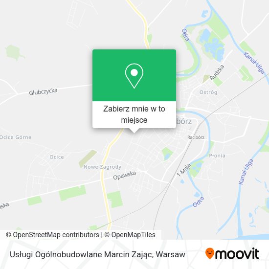 Mapa Usługi Ogólnobudowlane Marcin Zając