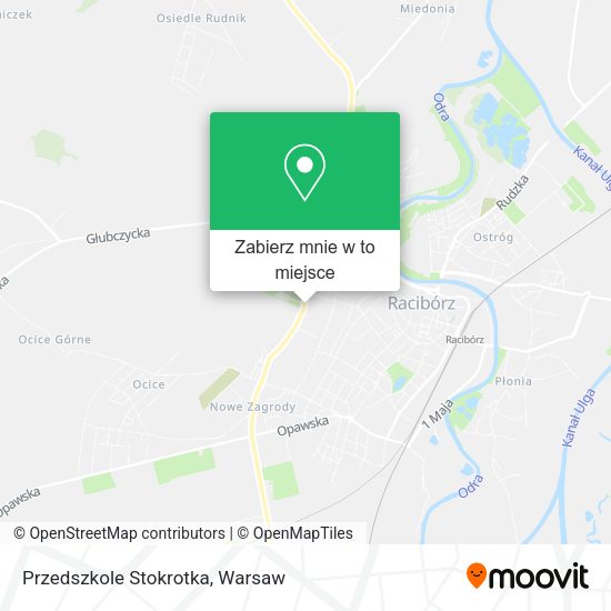 Mapa Przedszkole Stokrotka