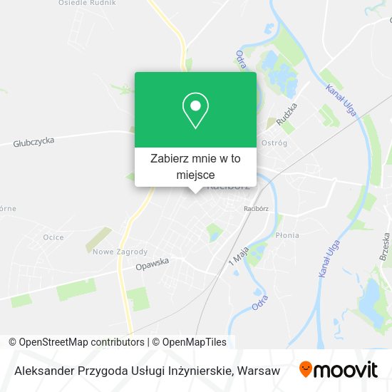 Mapa Aleksander Przygoda Usługi Inżynierskie