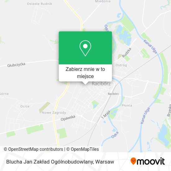 Mapa Blucha Jan Zakład Ogólnobudowlany