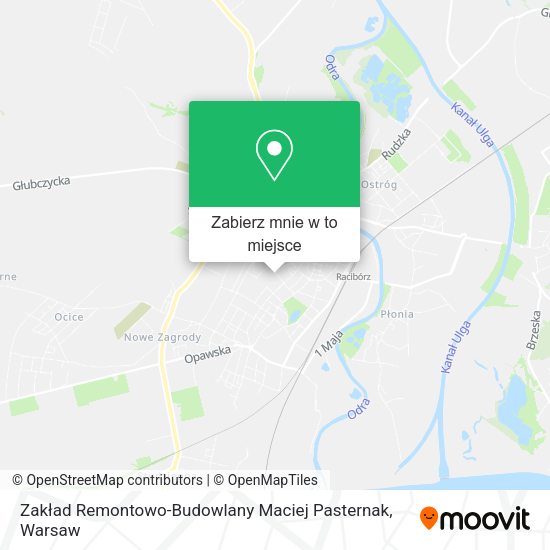 Mapa Zakład Remontowo-Budowlany Maciej Pasternak