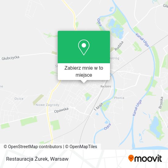 Mapa Restauracja Żurek