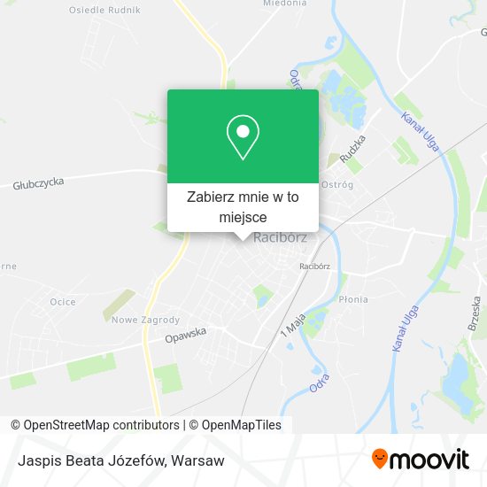 Mapa Jaspis Beata Józefów