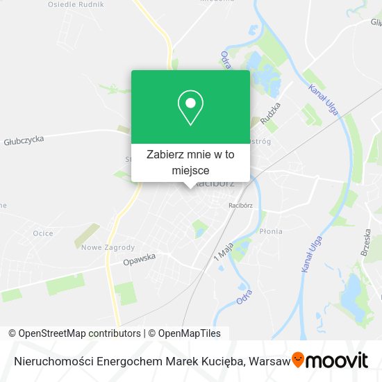 Mapa Nieruchomości Energochem Marek Kucięba