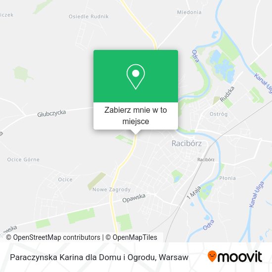 Mapa Paraczynska Karina dla Domu i Ogrodu