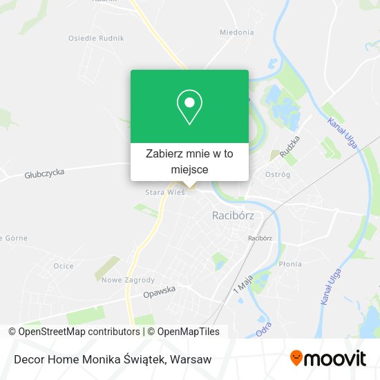 Mapa Decor Home Monika Świątek