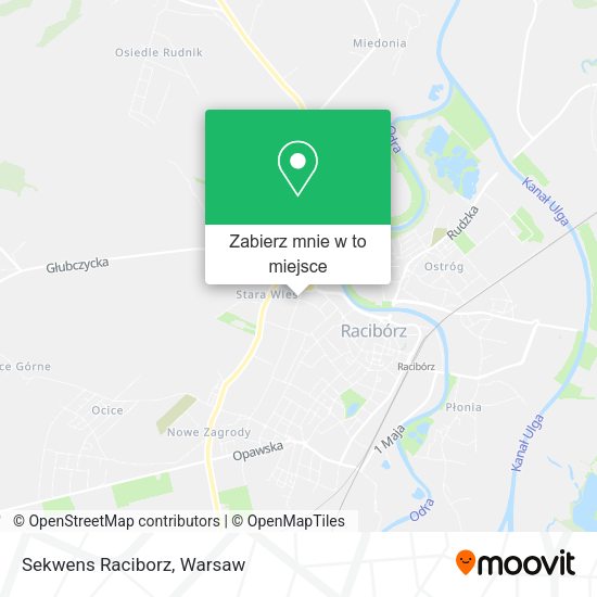 Mapa Sekwens Raciborz