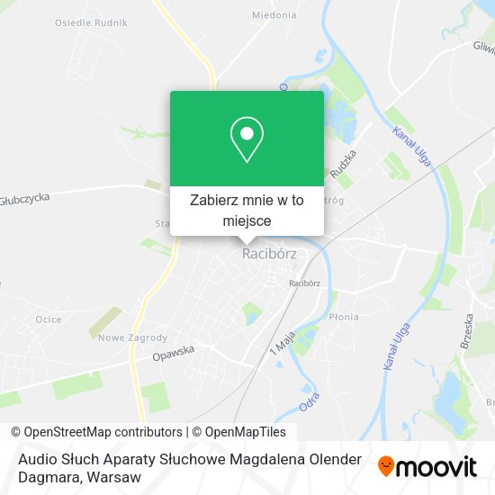 Mapa Audio Słuch Aparaty Słuchowe Magdalena Olender Dagmara