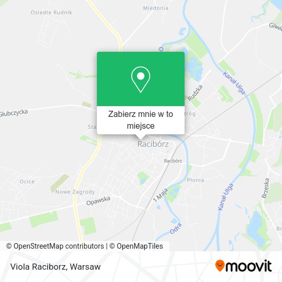 Mapa Viola Raciborz