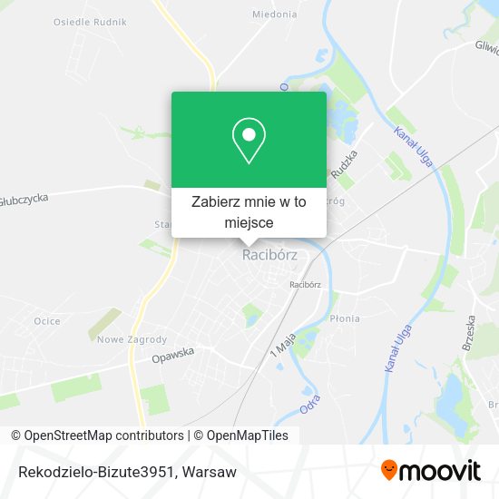 Mapa Rekodzielo-Bizute3951