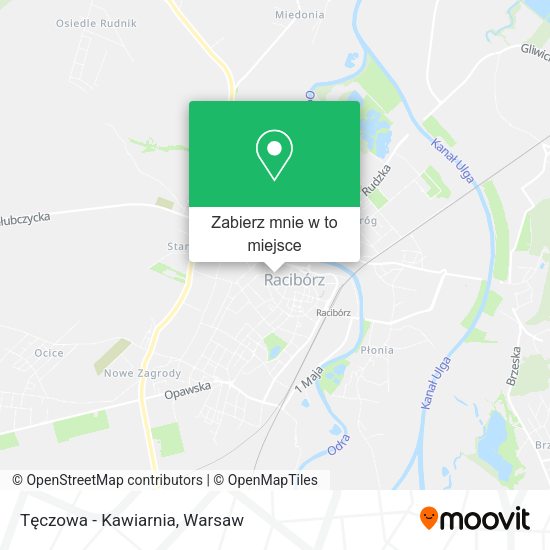 Mapa Tęczowa - Kawiarnia