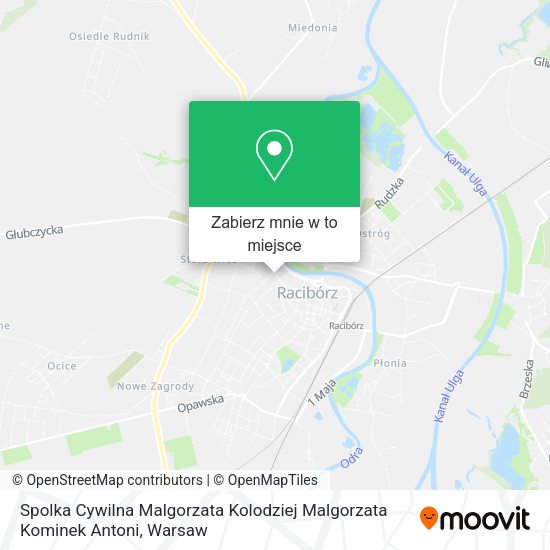 Mapa Spolka Cywilna Malgorzata Kolodziej Malgorzata Kominek Antoni